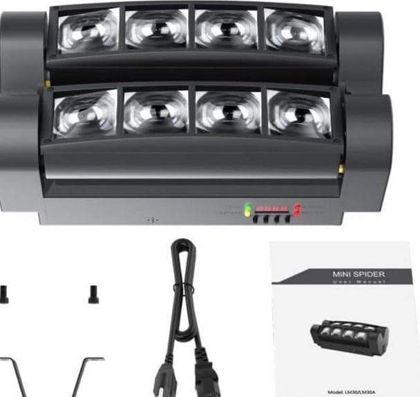 BETOPPER ムービングライト RGBW LED 舞台照明 ディスコライト