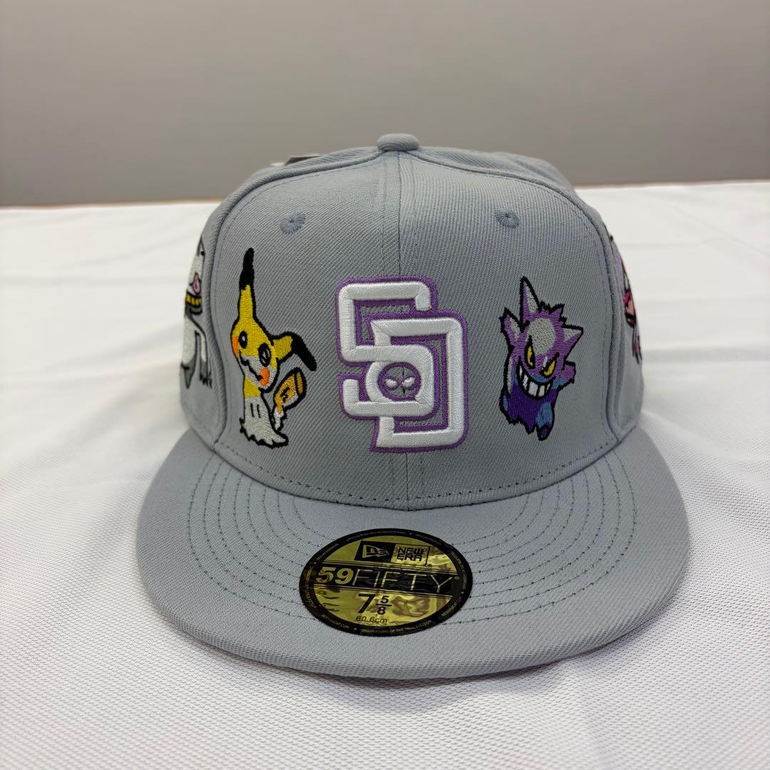 Newera ポケモン刺繍 パドレス 7 5/8（60.6）ポケットモンスター