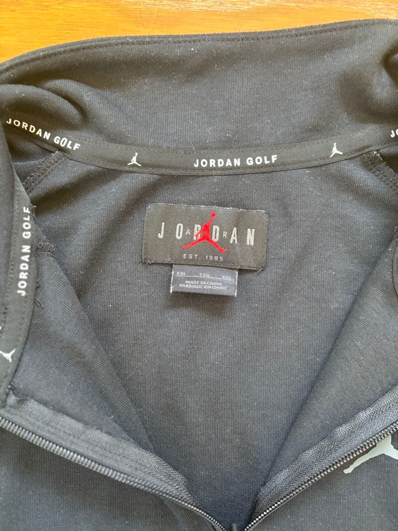 ジョーダン メンズ ゴルフ ハーフジップ トップ XXL ブラック