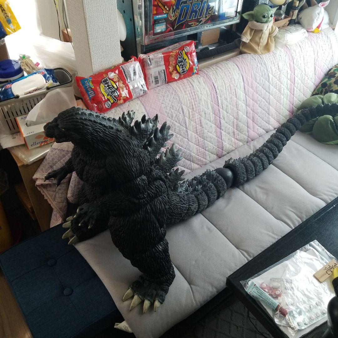 今週だけ値下げ。ゴジラ超特大フィギュア　ソフビ　激レア　希少