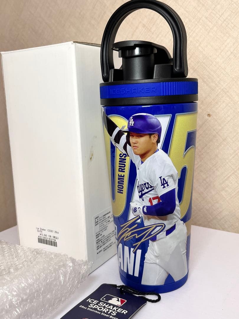 大谷翔平選手　真空ステンレスアイスシェイカーボトル　WBC 侍ジャパン　50盗塁
