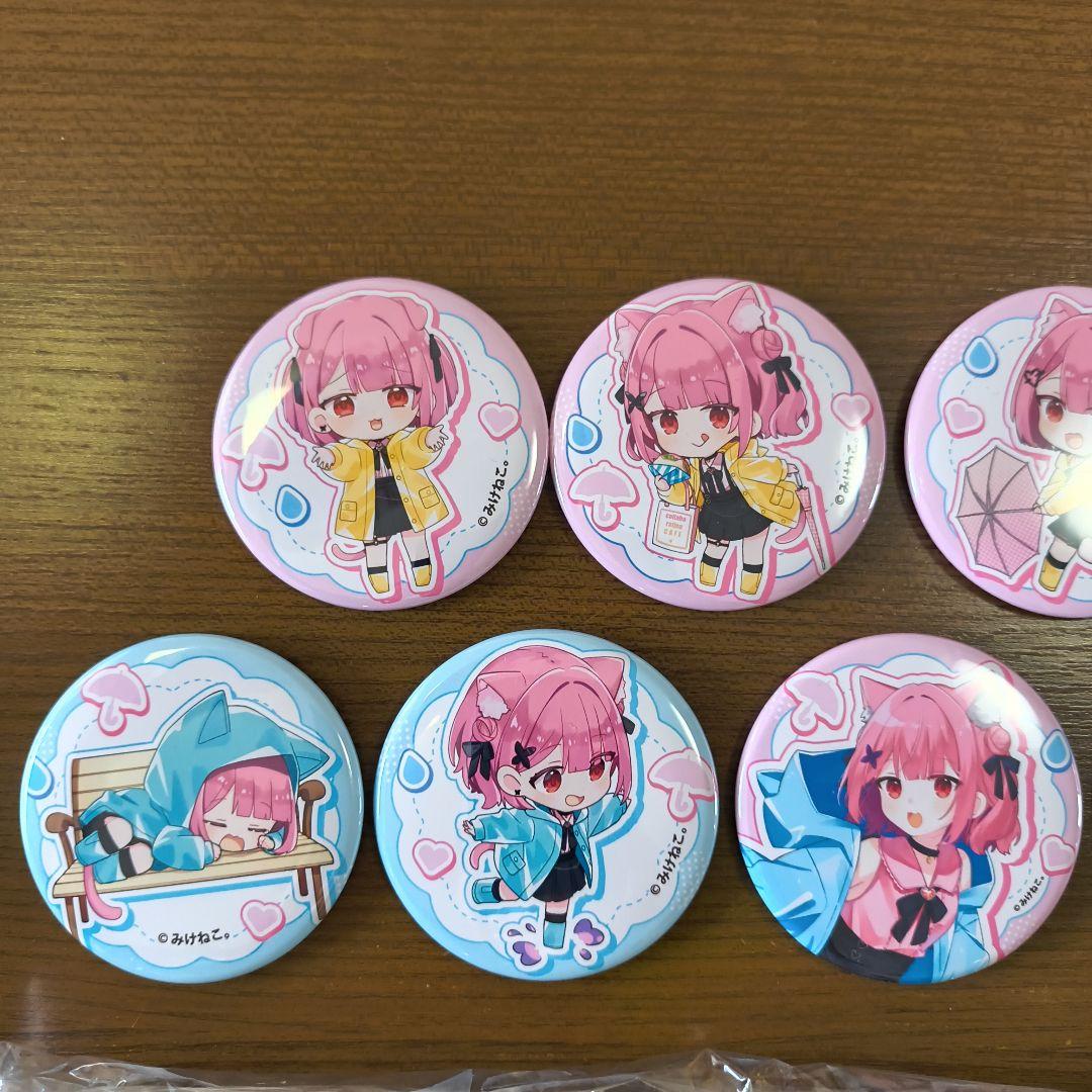 みけねこかふぇ 缶バッジ トートバッグ アクリルスタンドのセット 未使用未開封