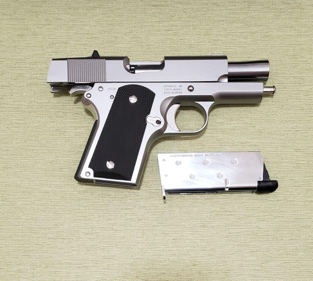 【とも】東京マルイ デトニクス45 コンバットマスター ステンレスモデル