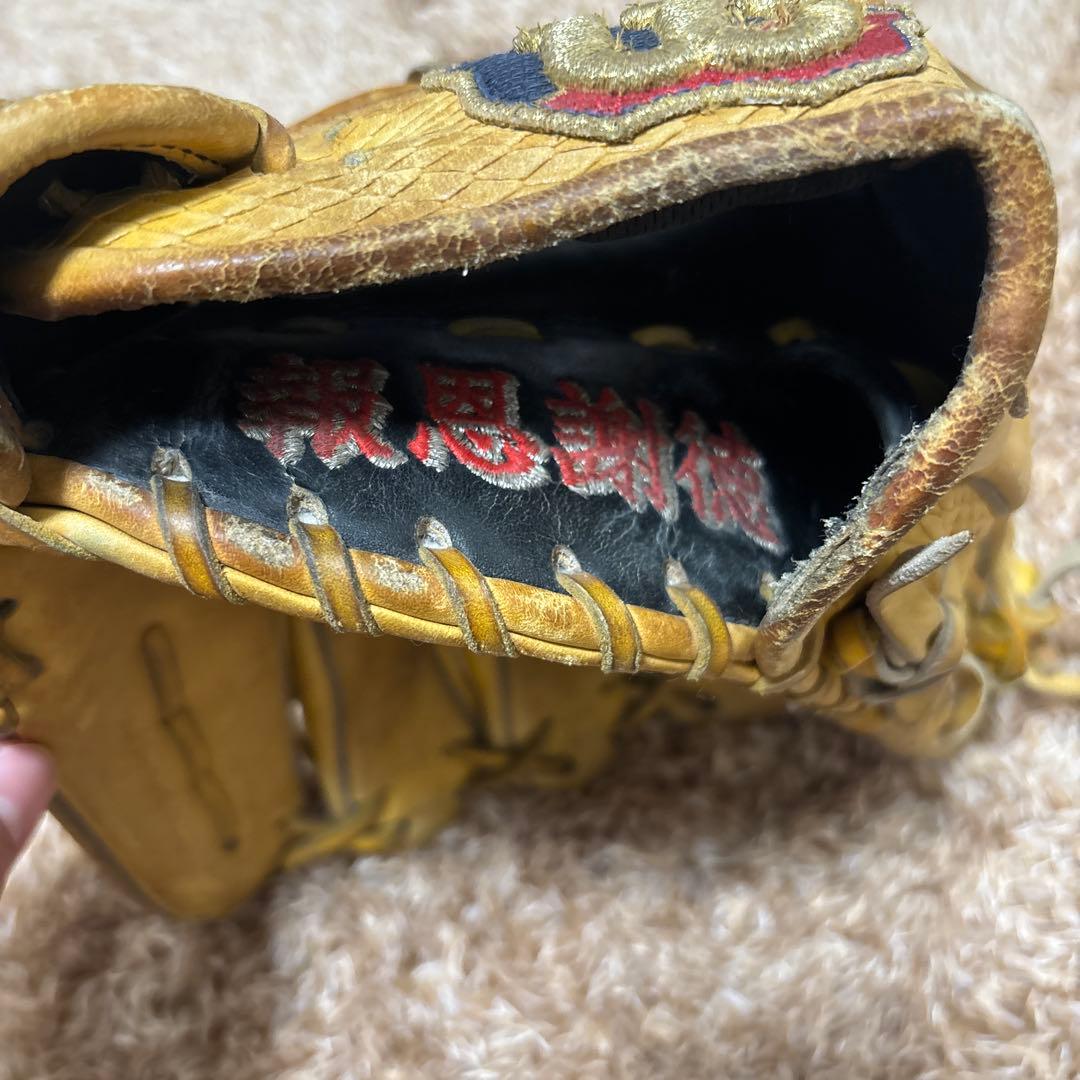 Wilson 硬式グローブ イエロー