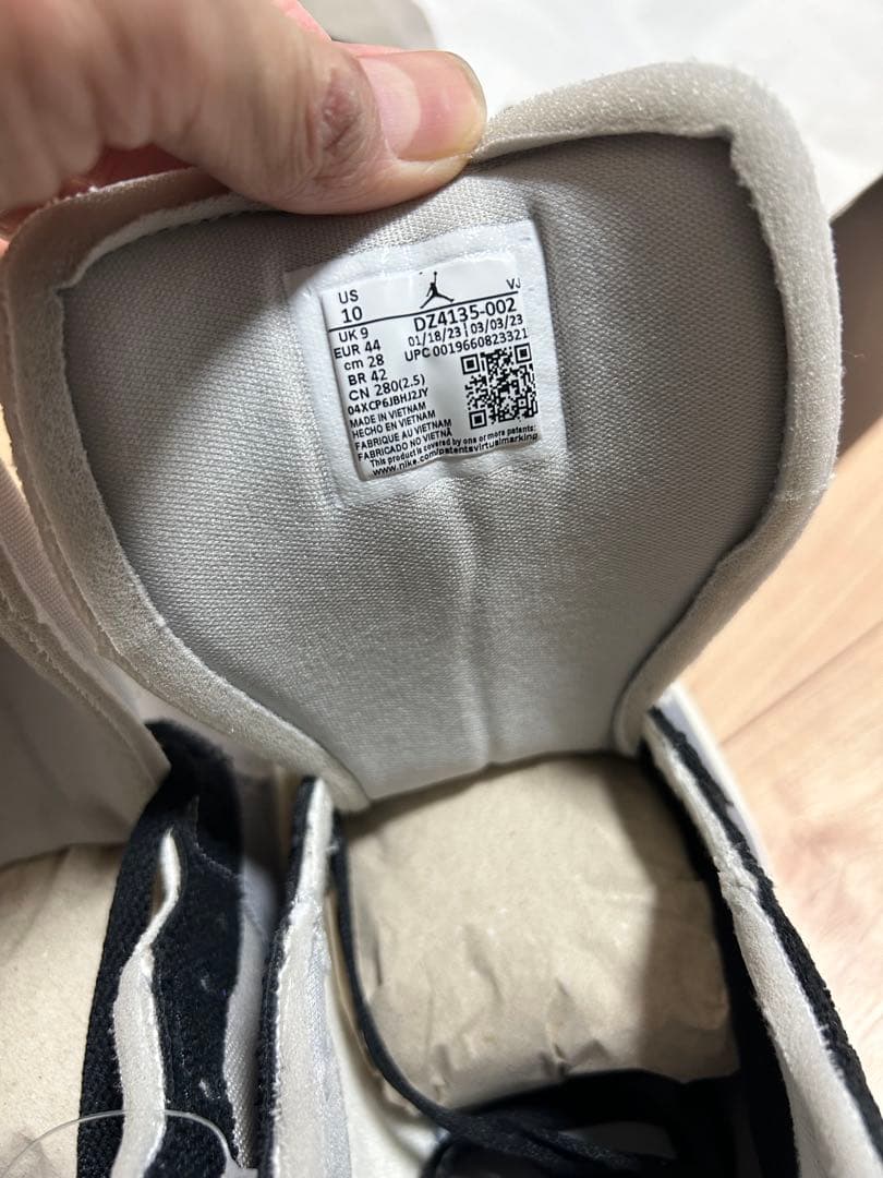シューズ(男性用) NIKE AIR JORDAN 1 LOW SE CRAFT size10