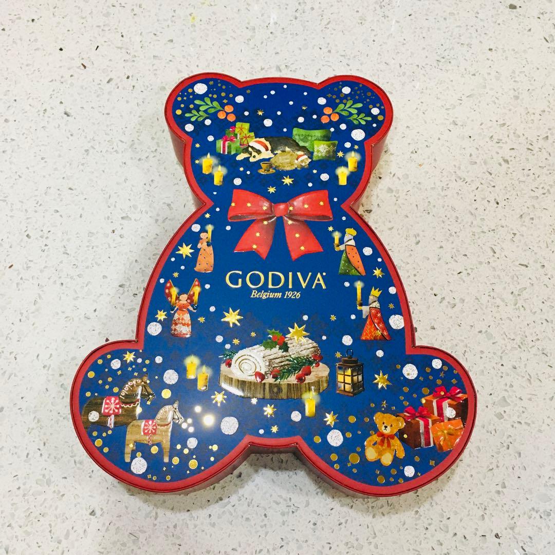 ゴディバGODIVA ブッシュドノエルベアセレクション　7粒入　4箱バレンタイン