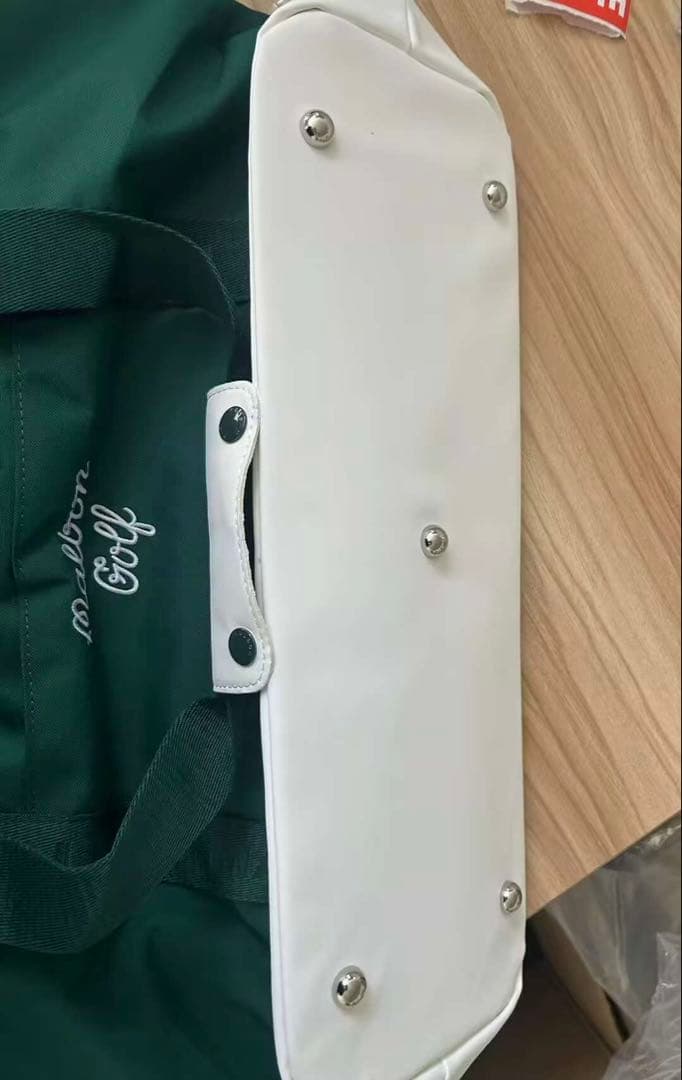 マルボンショルダーボストンバッグ新品 肩掛け スドラップ 付き