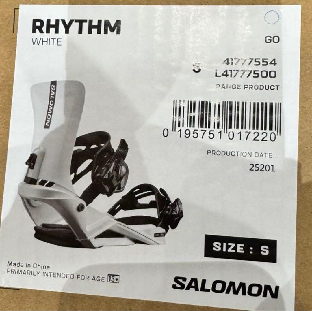 SALOMON スノーボードビンディング RHYTHM Sサイズ