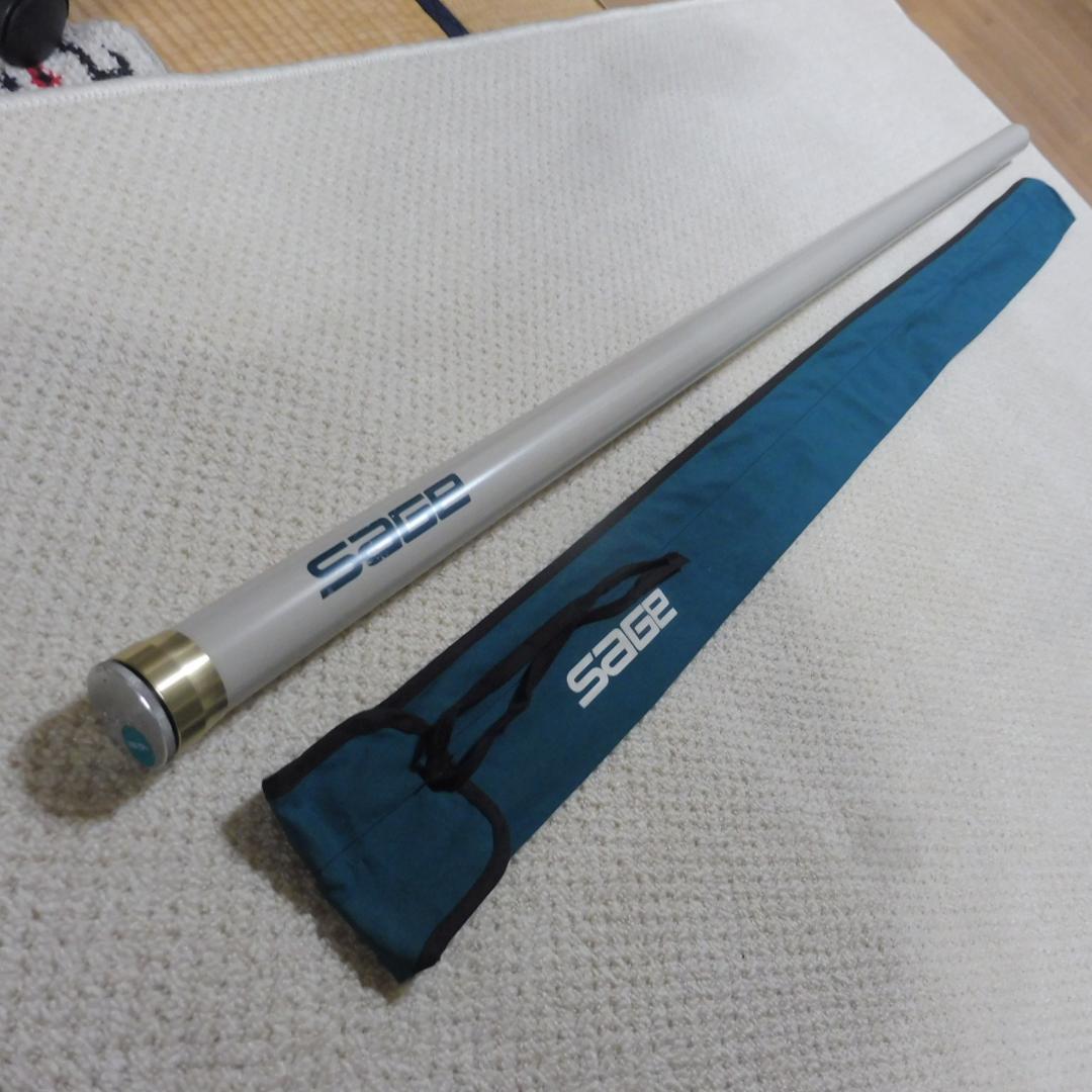 セージ SAGE SPのロッドケースと布袋 9ft.用 フライロッド