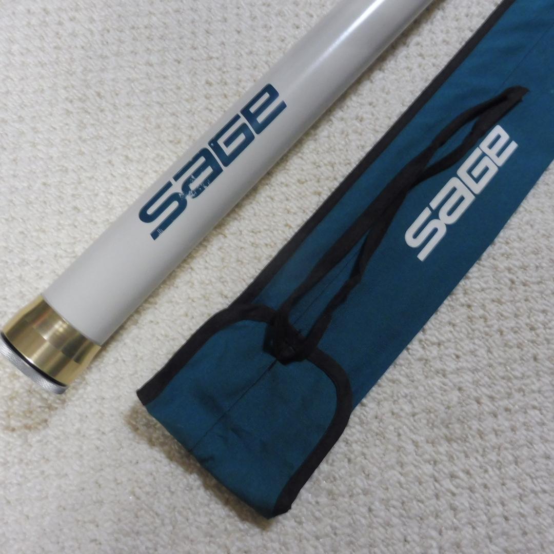 セージ SAGE SPのロッドケースと布袋 9ft.用 フライロッド