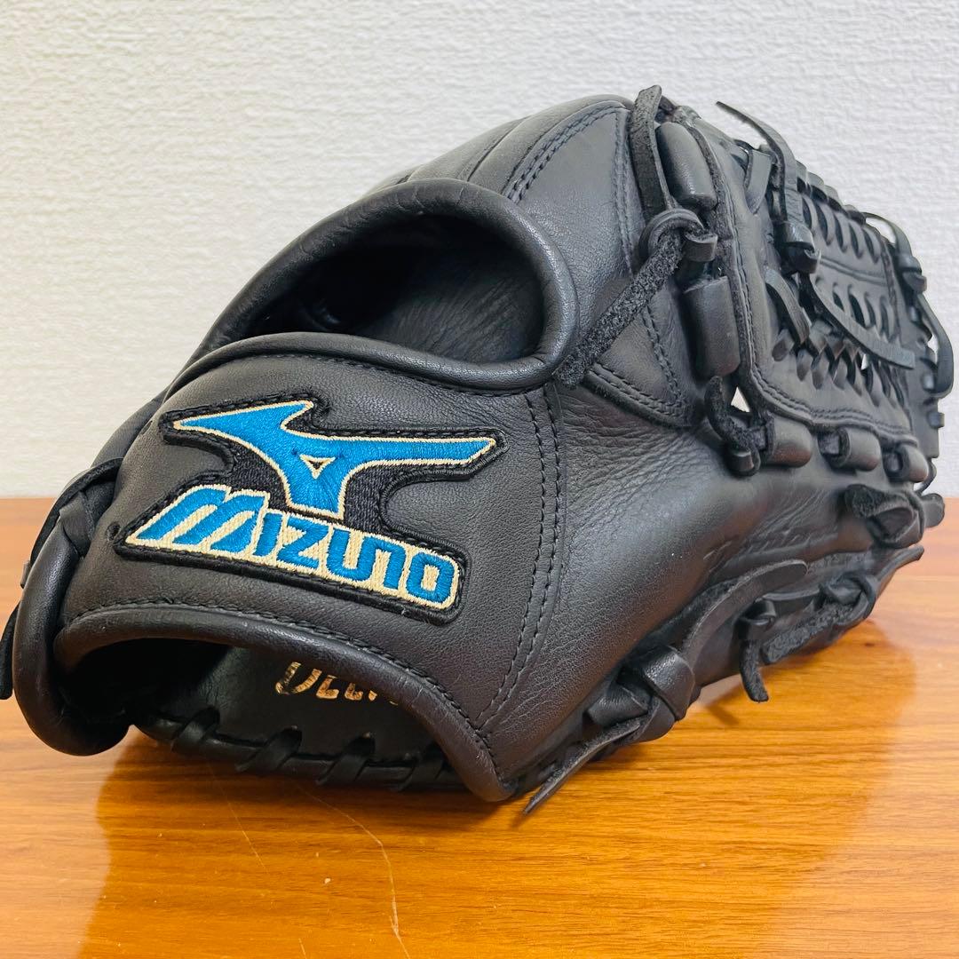 【極美品】MIZUNO ミズノ　ビューリーグ　軟式グローブ　右投げ　即戦力　黒色