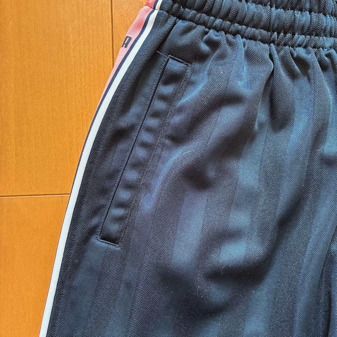 PUMA プーマ ピンク ジャージ ロゴ ライン 希少 レア M S