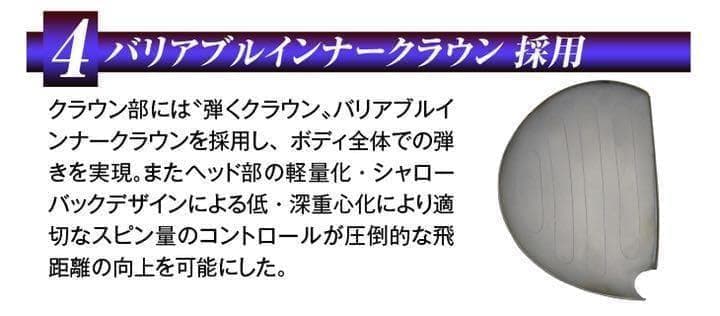 【左 ヘッド】高反発最安値！☆ ワークスゴルフ マキシマックス プレミア2