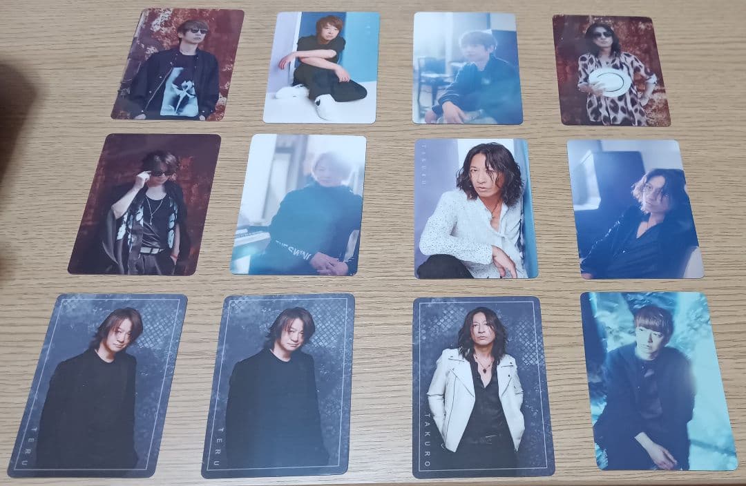 GLAY すわりんこぬいぐるみ 一番くじ カード まとめ売り