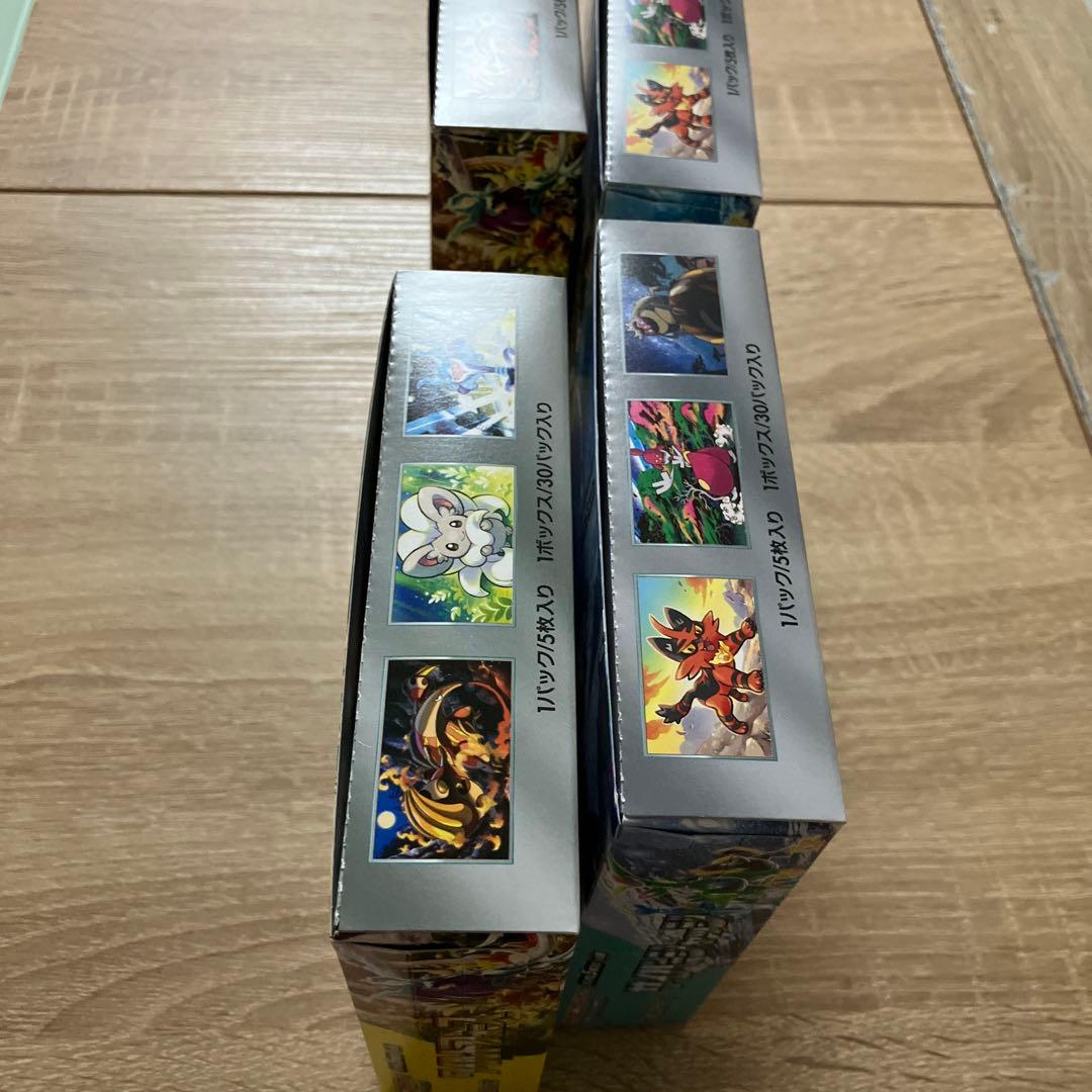 新品未開封　ワイルドフォースbox2箱 サイバージャッジbox2箱　シュリンク無