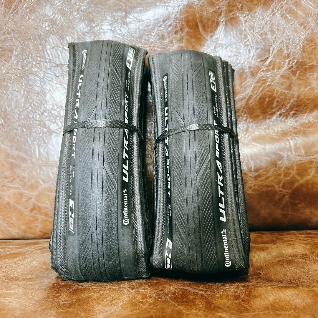 Continental Ultra Sport3タイヤ2本+心拍センサー新品