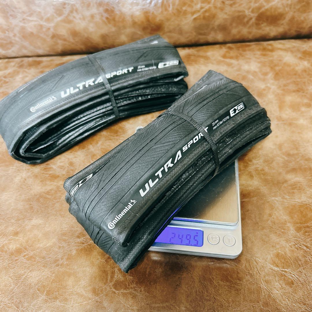 Continental Ultra Sport3タイヤ2本+心拍センサー新品