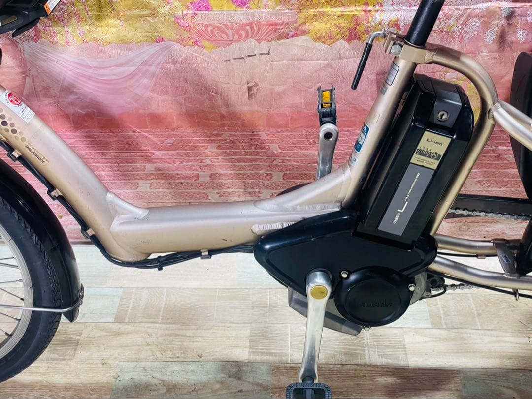 ZK3305 電動自転車 ブリヂストン アンジェリーノ 子供乗せ 20インチ