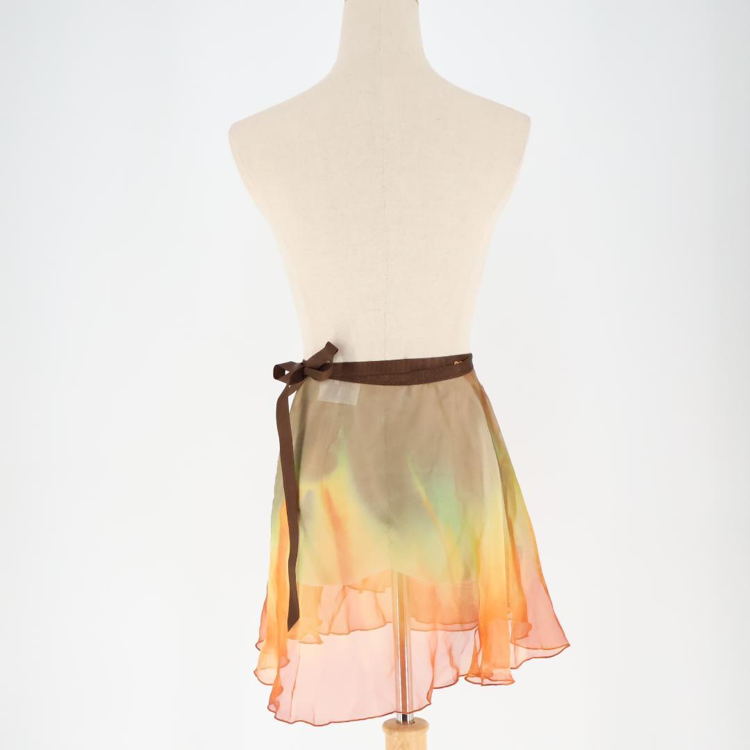 【美品 バレエ衣装】巻きスカート 2点セット watercolour