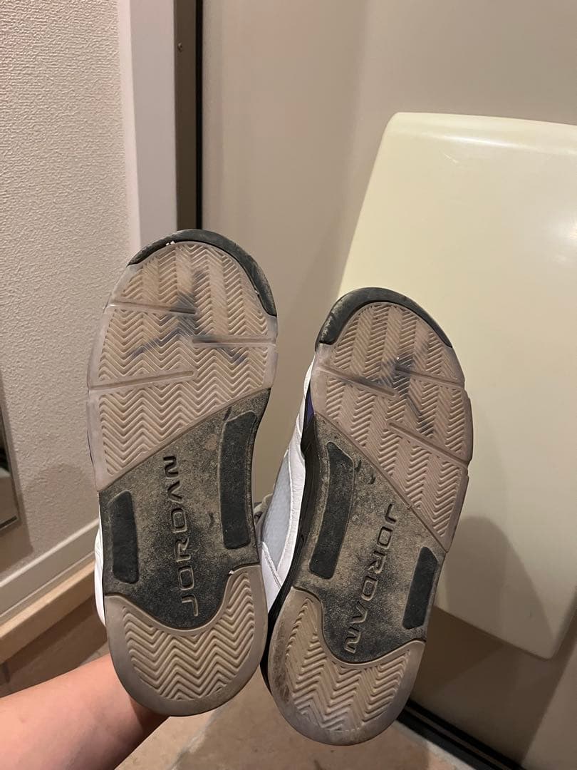 Air Jordan 5 ホワイト/パープル