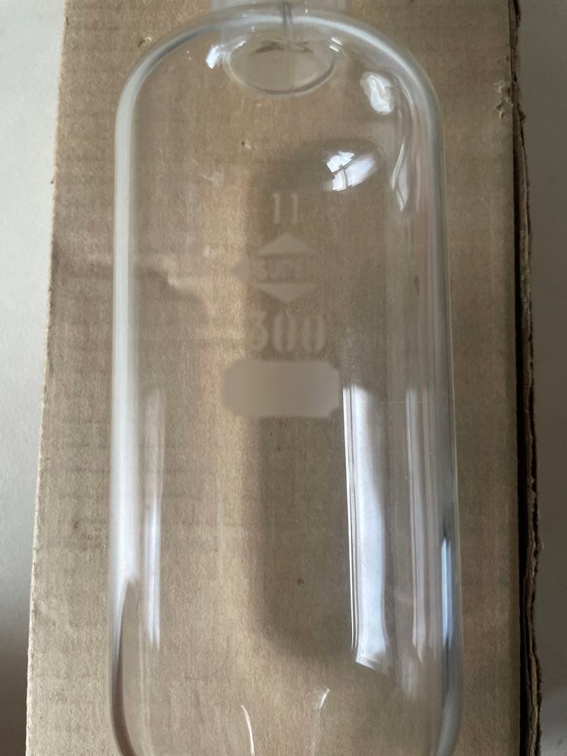北海計量器株式会社 硝子体積計 分液ロート 円筒形 300ml 11 SUPER