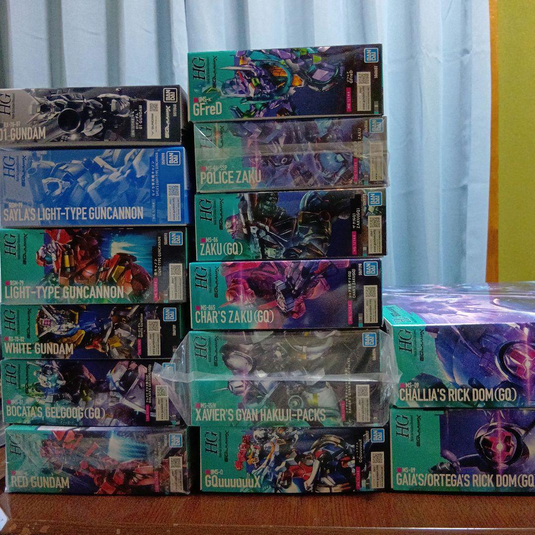 ガンプラ　GQuuuuuuX　HG　14点セット