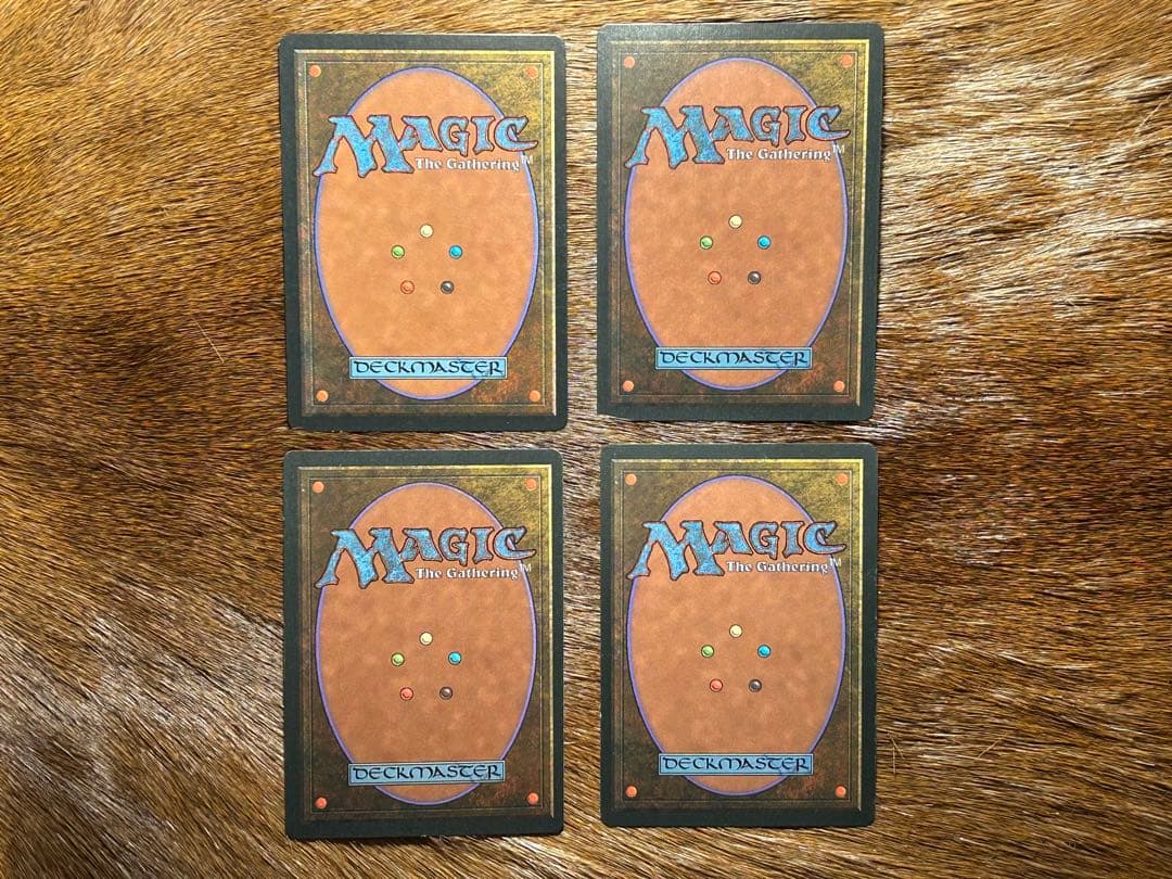 MTG 低木林地 Brushland 4枚セット ICE 初版