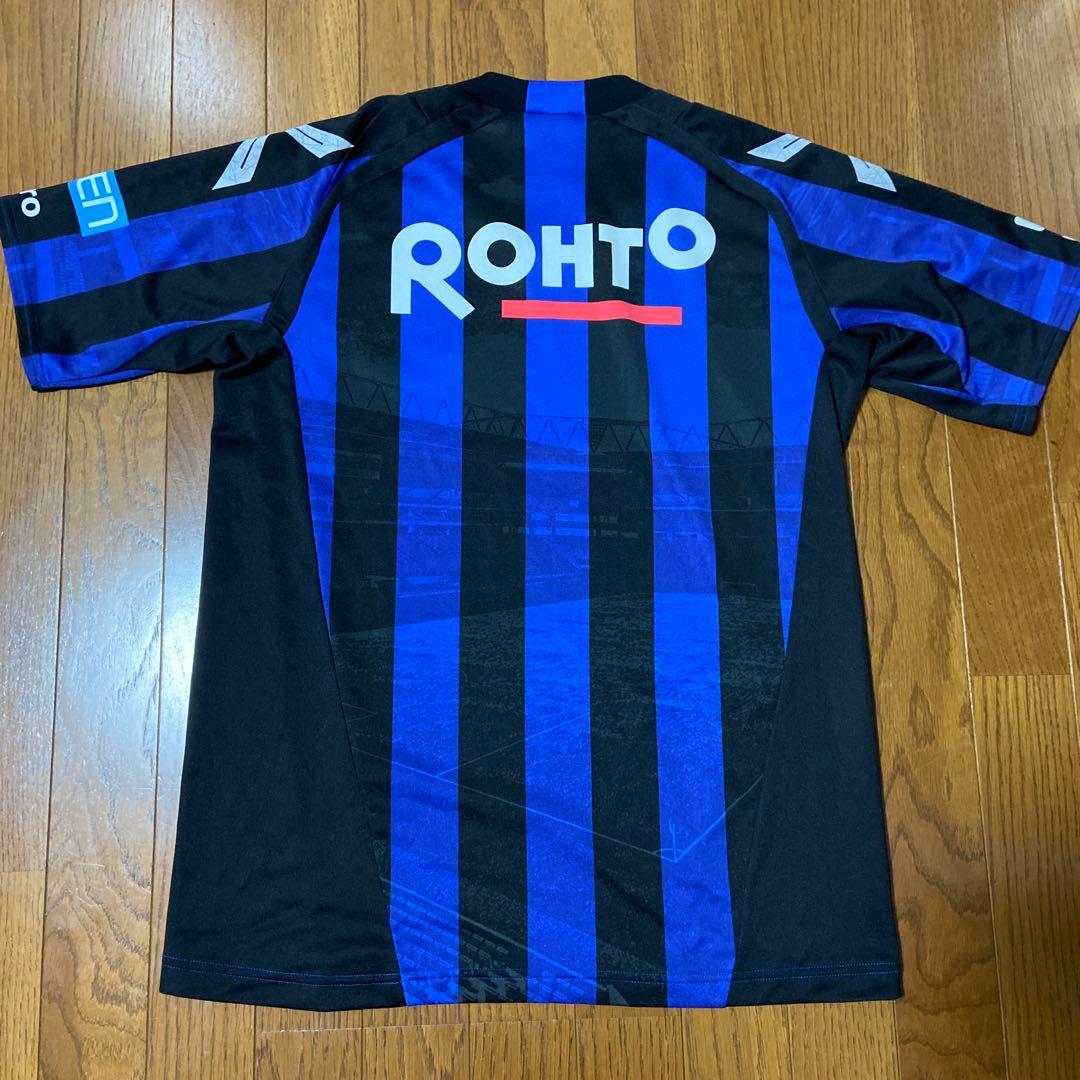 アンブロ　umbro ガンバ大阪　ホームユニフォーム　M-L サイズ　古着