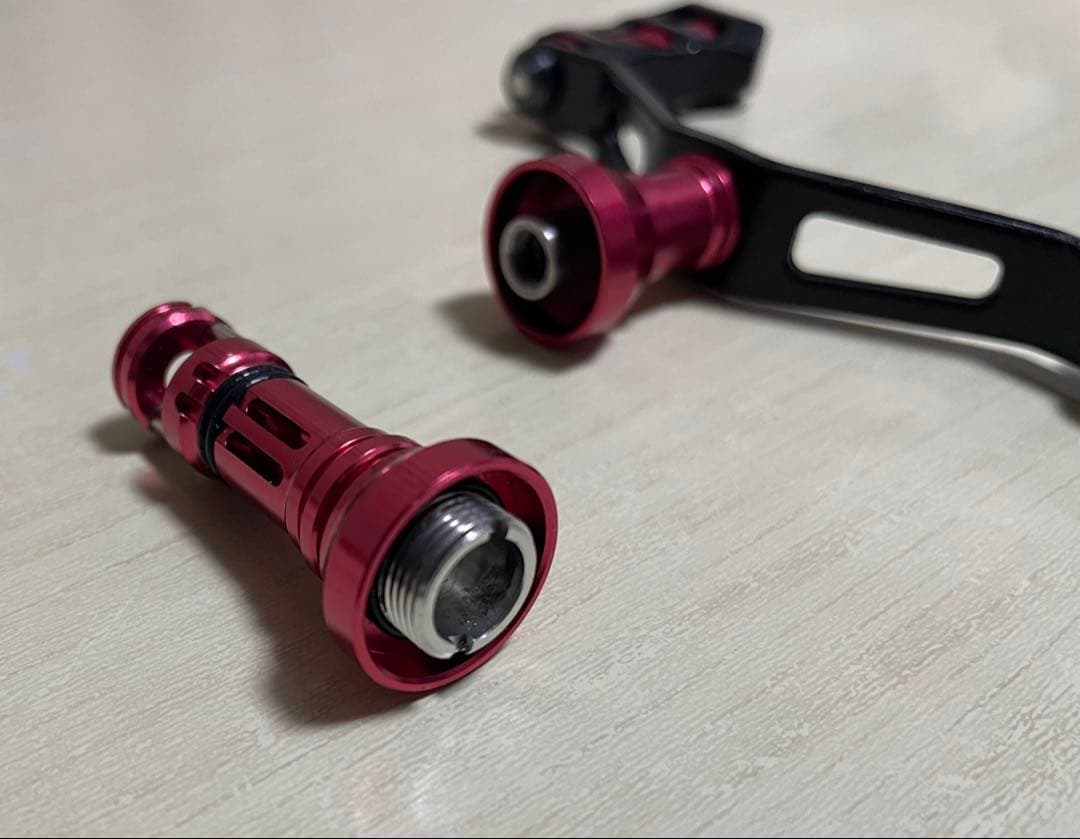 ドレス　ガトリング　ダブルハンドル＆リールスタンドセット(ダイワ用90mm)