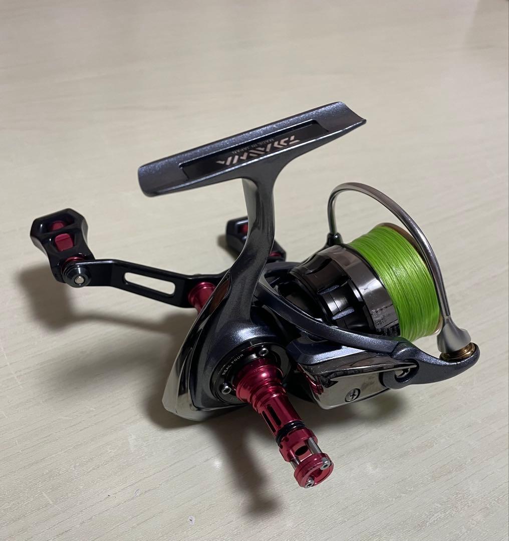 ドレス　ガトリング　ダブルハンドル＆リールスタンドセット(ダイワ用90mm)