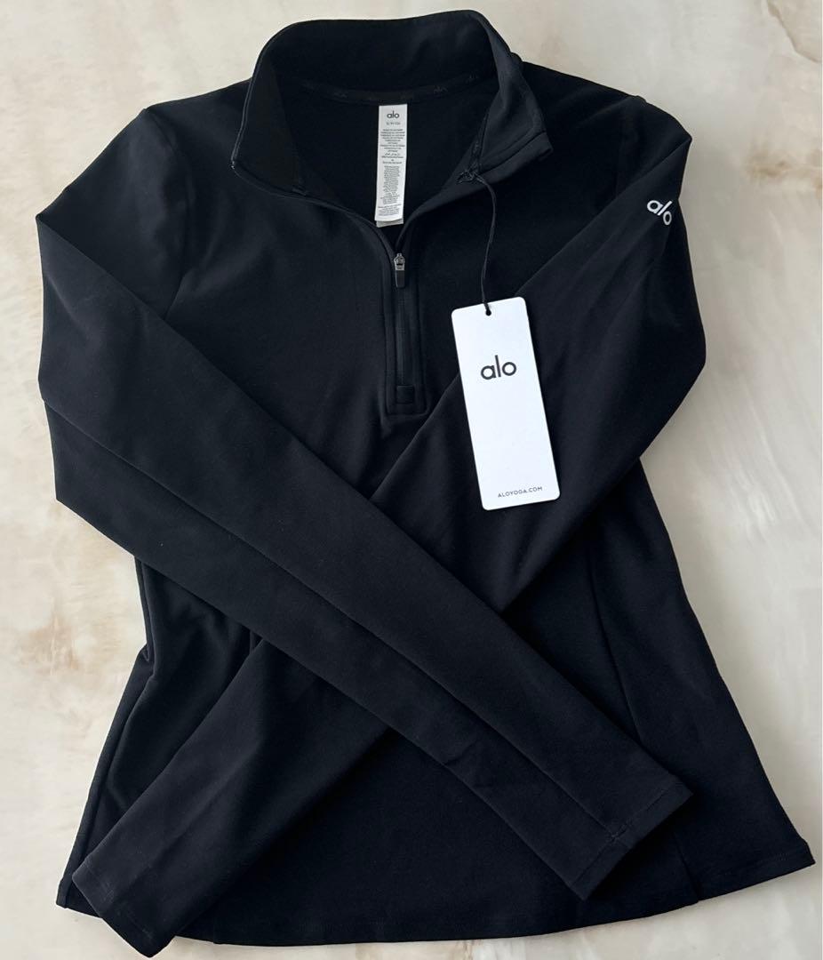 ヨガ・ピラティス alo Alosoft 1/2 Zip Rapid Pullover