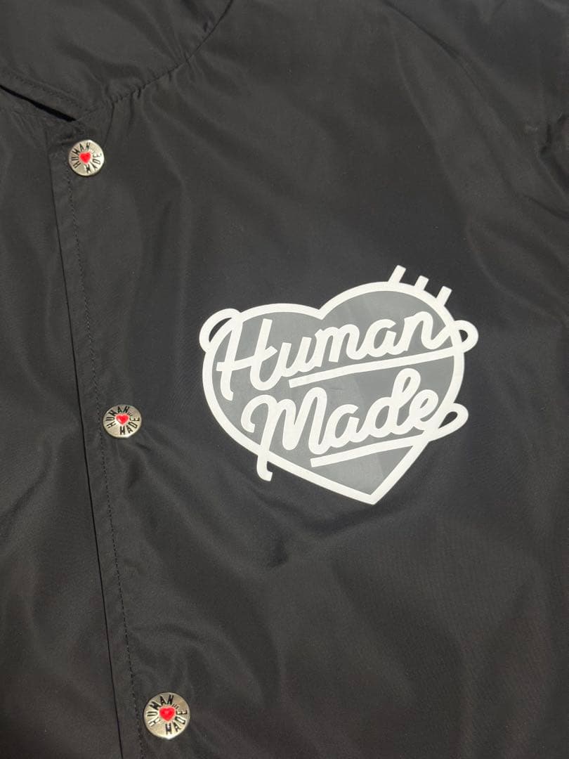 HUMAN MADE コーチJKT 黒　中古品