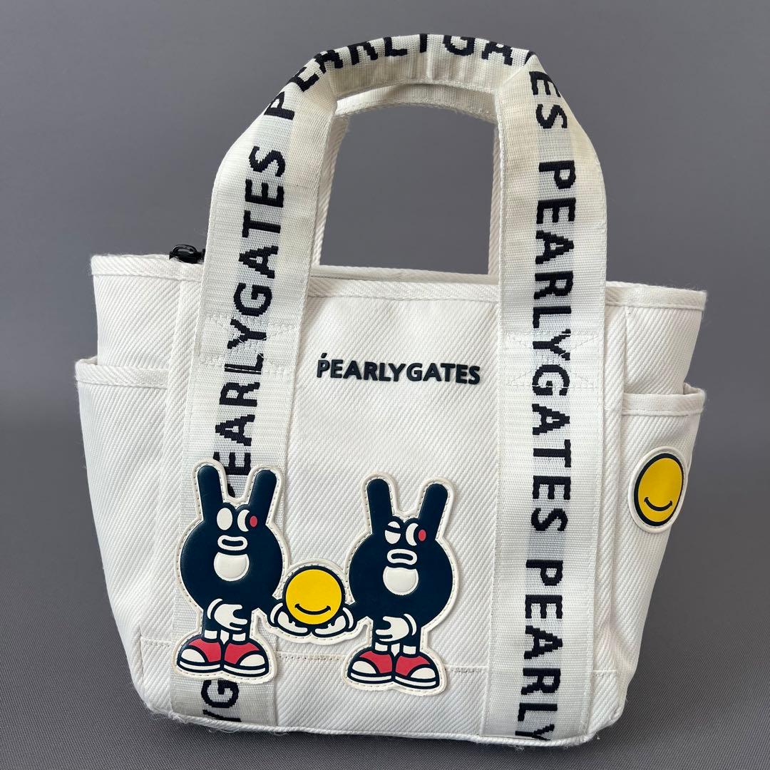 PEARLY GATES パーリーゲイツ　どうしちゃったPG カートバッグ　総柄