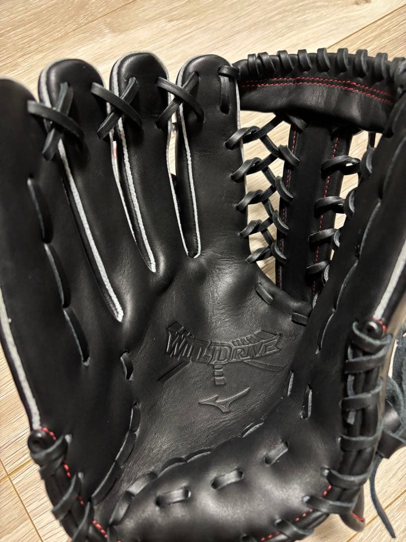ミズノ 一般軟式グローブ 外野手用　左投げ用グローブ