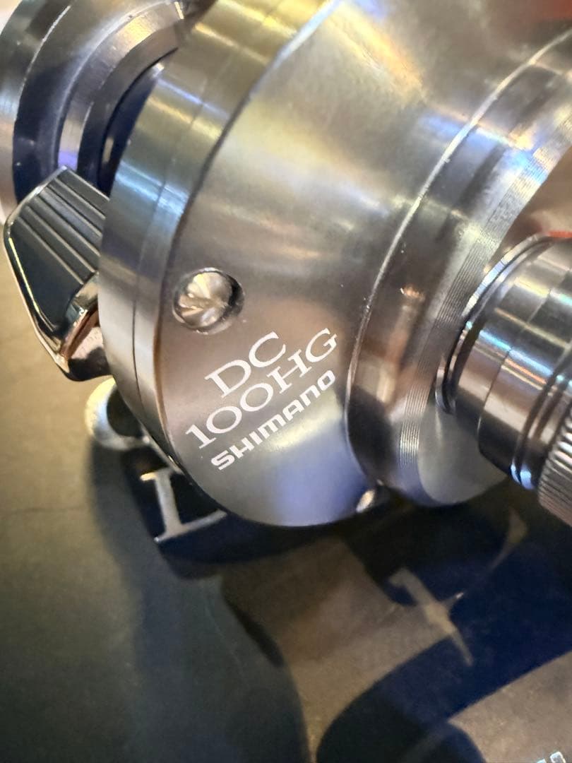 20カルカッタコンクエストDC100HG中古実釣5回ほどフィールド使用カスタム有