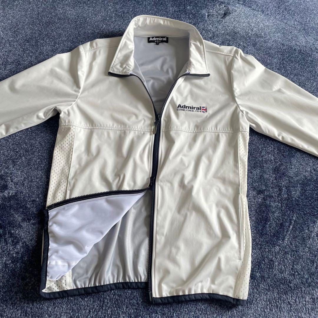 【ADMIRAL GOLF】ウィンドブレーカー ダブルジップ M