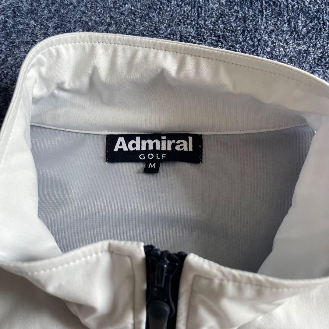 【ADMIRAL GOLF】ウィンドブレーカー ダブルジップ M