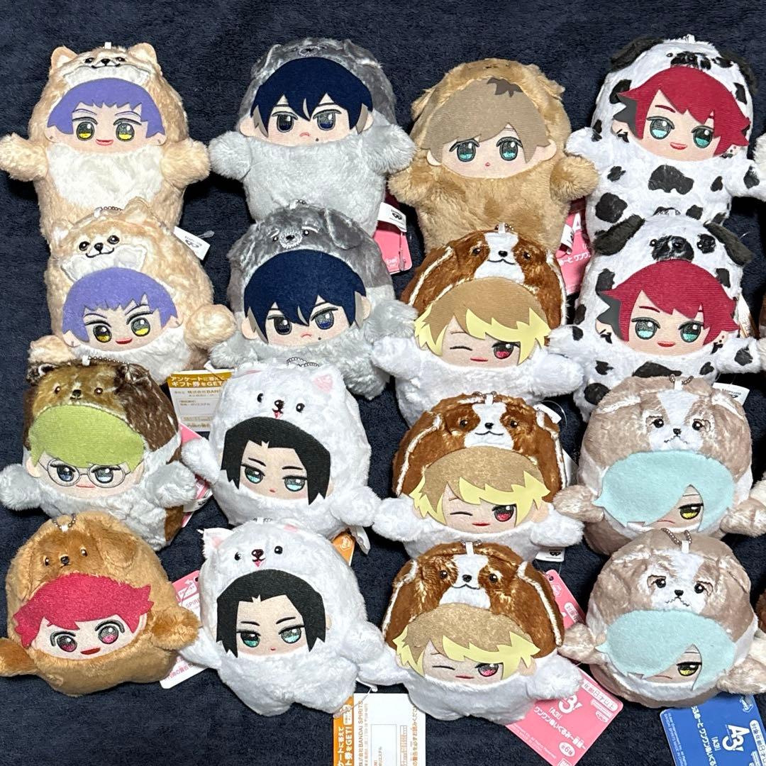 『A3!』 もふめ～と ワンワン ぬいぐるみ まとめ売り 大量 29点セット
