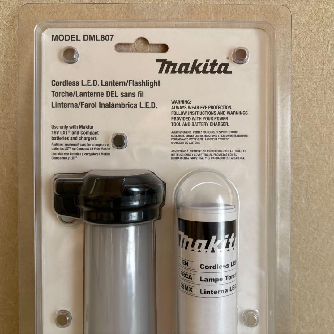 【新品】Makita マキタ LEDランタン 懐中電灯 DML807