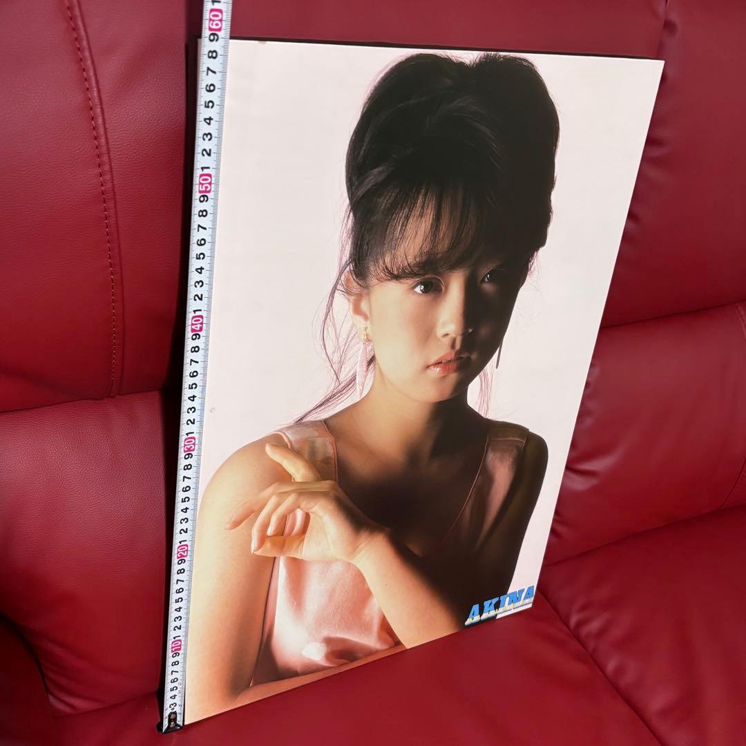 希少当時物！中森明菜 ボードポスターパネル トワイライト’83年頃？