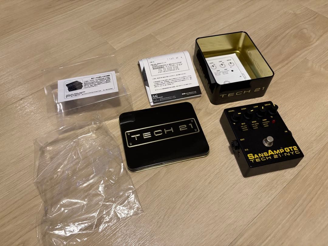 TECH 21 SANSAMP GT2 ギターエフェクター
