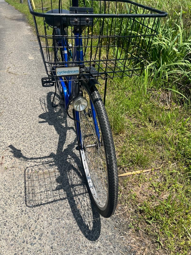 発送不可名古屋市内お届け無料26インチ6段変速シティサイクル自転車ママチャリ