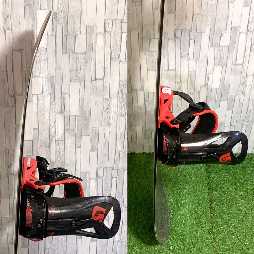 良品 BURTON BLUNT スノーボード ビンディング2点 151cm