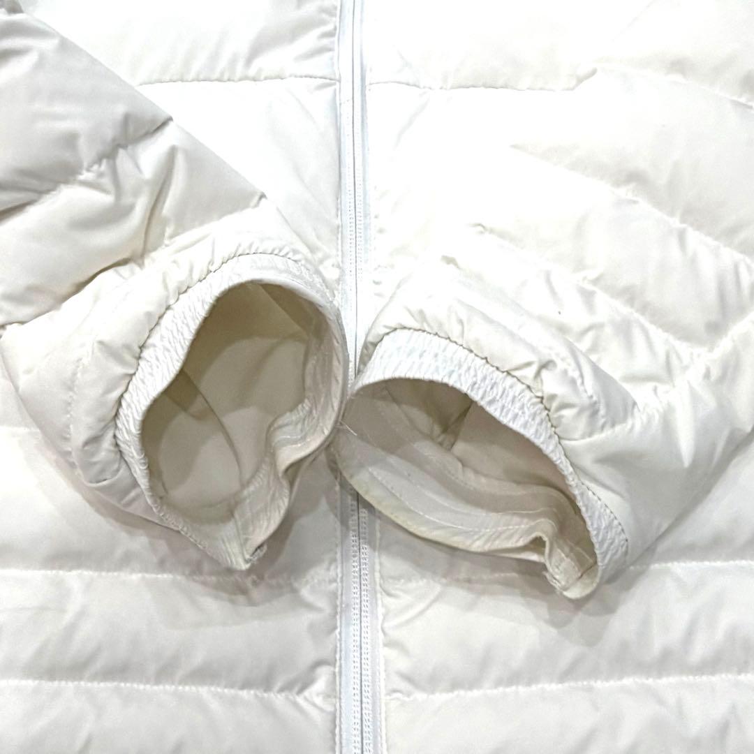 アディダス adidas ホワイト キルティングダウンジャケット XL ゴルフ