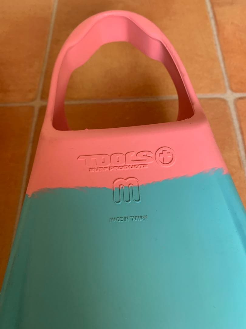 TLC ボディボードフィン 青とピンク