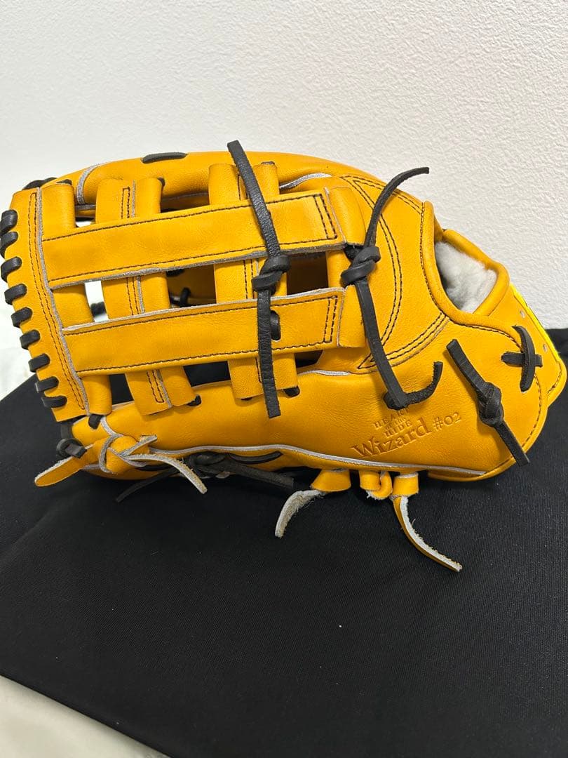 今週末まで値下げ！！Rawlings wizard02 一般軟式　ゴールドタン