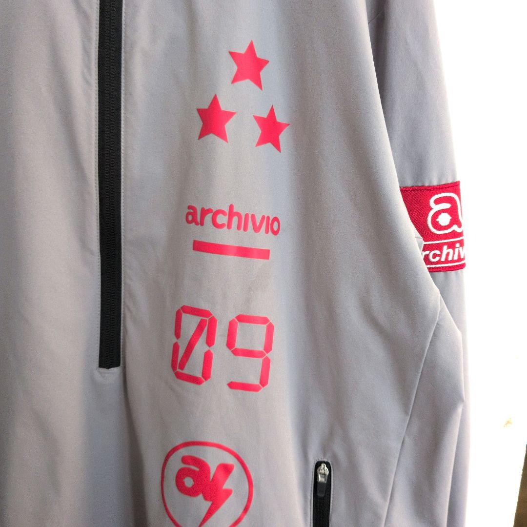 アルチビオ archivio ハーフジップパーカー ウインドブレーカー XL