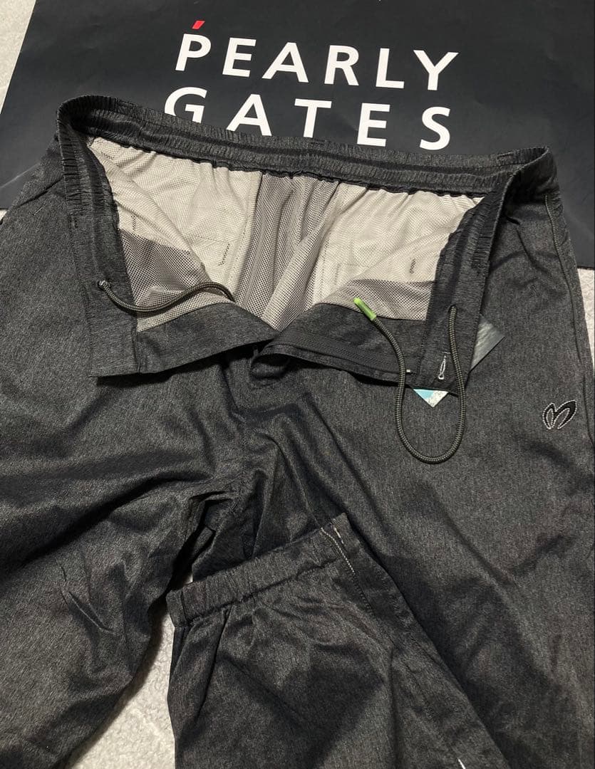 新品 マスターバニー 2WAYストレッチメランジタフタパンツ(5)Lダークグレー