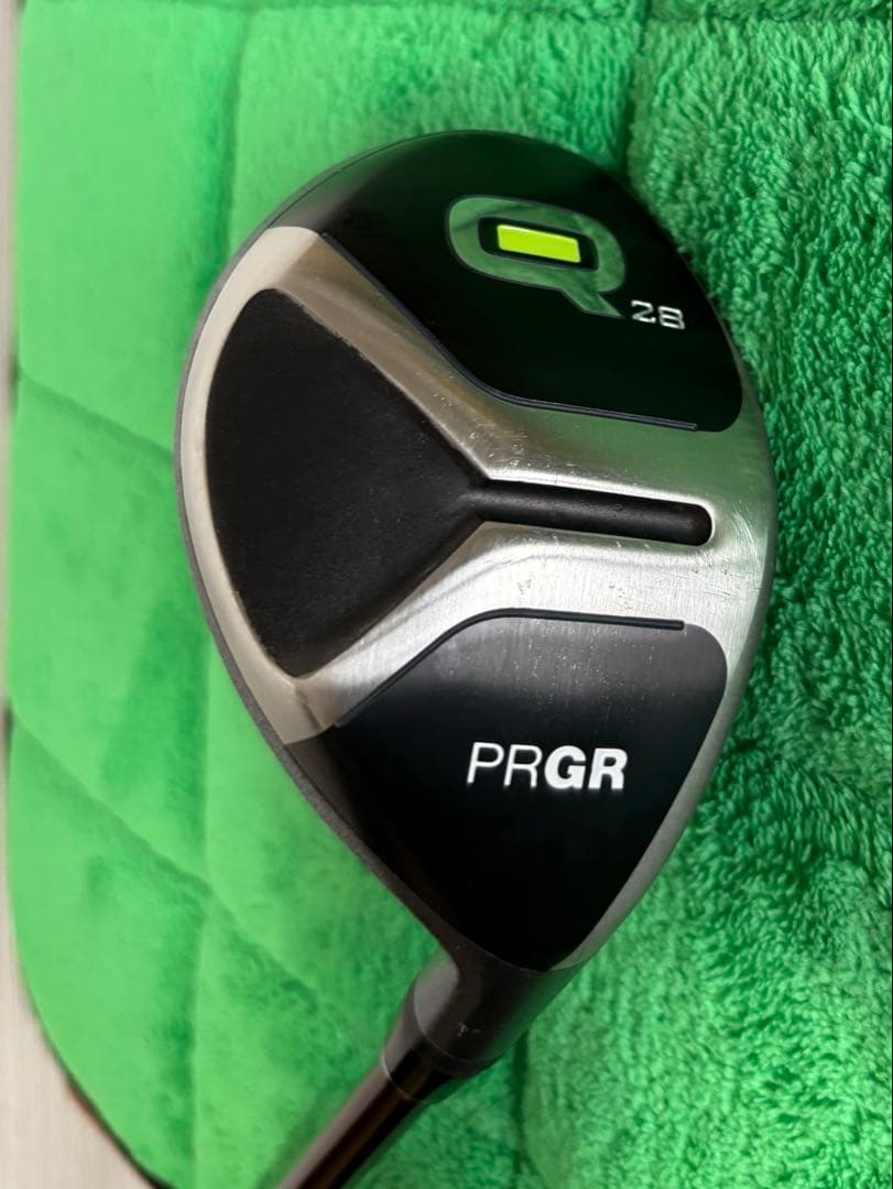 美品　プロギア PRGR　ユーティリティ　Q28° 6U キュー