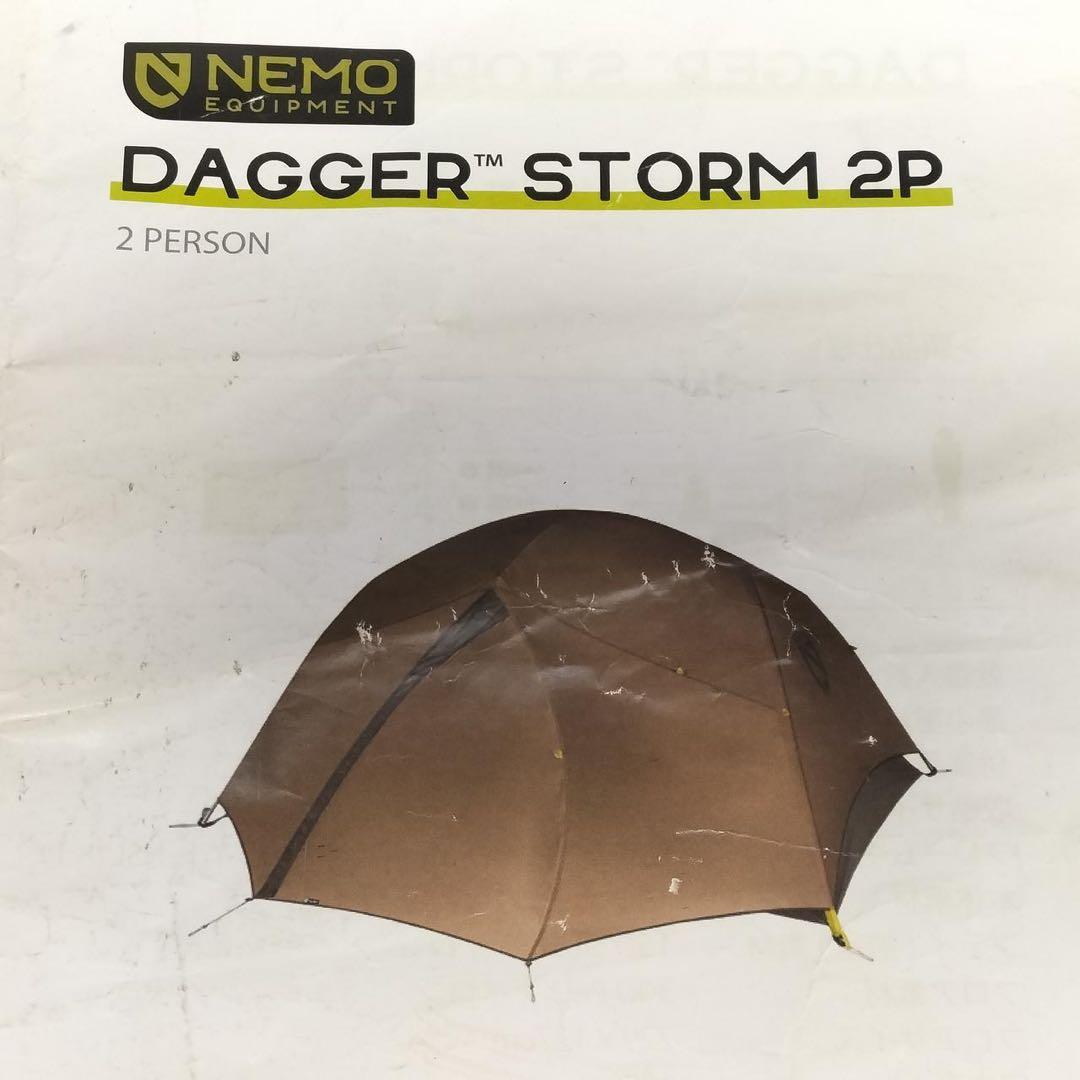 美品　NEMO Dagger Storm 2P ダガーストーム